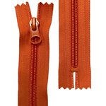5C Closed-End Coil Zipper, 20 cm, Orange, Natulon® (Recycled Polyester)