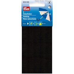 Nailon korjauspaikka, Musta, 2 kpl 14 cm x 6,5 cm, Prym 929500