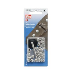 Prym Tubular Rivets for 3 to 4 mm thickness 20 pcs