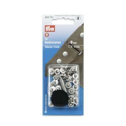 Prym Tubular Rivets for 4 to 6mm thickness 15 pcs