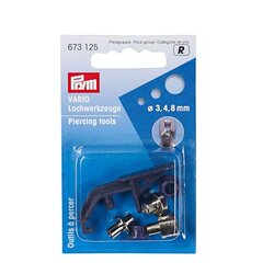 Prym Vario Piercing Tool Heads for 3, 4 and 8 mm Holes
