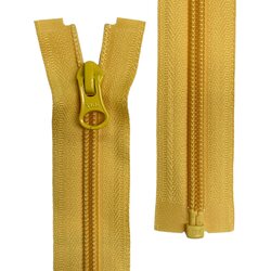 5C Closed-End Coil Zipper, 20 cm, Yellow, Natulon® (Recycled Polyester)