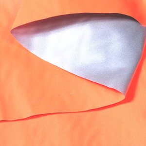 Nylon Tarp Fabric, PU Coated 70 g/m², Visibility orange (1567)