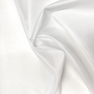 Antistatic Polyester Lining 55 g/m², Recycled Fiber, White (7261)