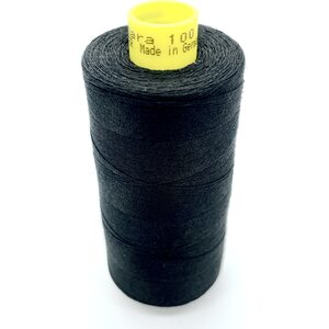 Guetermann Mara 100 Thread 1000 m, 000 - Black, rPET
