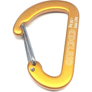 Micro 0 Wiregate Accessory Carabiner 40 mm, Orange