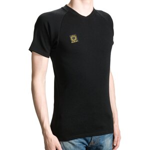 Merino T-paita, Musta, XS