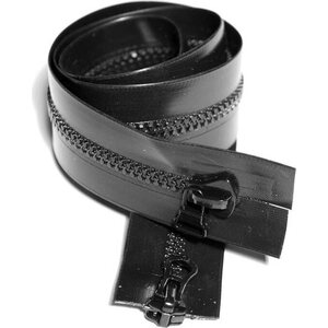 Vedenpitävä  AQUASEAL, 6 mm 2-suuntainen avovetoketju, 76 cm, Musta