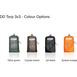 DD Hammocks Tarp 3 x 3 m 960 g
