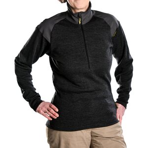 Pihtsus Merino Pullover, Grey/Black, XL, 19.5 µm Merino Wool (250g / m²)