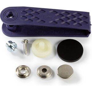 Prym Snap Kit 15mm Strong Snaps With Screws