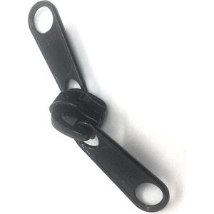 8C spiraalivetoketjun lukkiutumaton kelkka, vedin molemmilla puolilla, Musta, YKK 8C DW2LD E