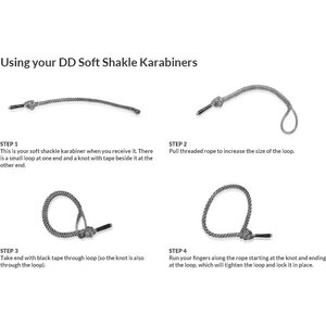 DD Hammocks Soft Shackle Karabiner