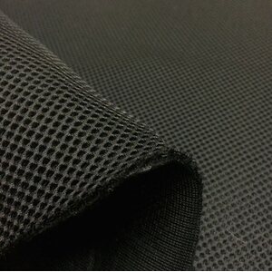 3D Padded mesh 3mm, Black (6614), 3 mm