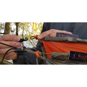 Bushmen Travel Gear Bushmen Underquilt Glow Extreme -19C aluspeite riippumatolle