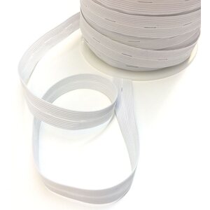 Buttonhole Elastic 10-18 mm
