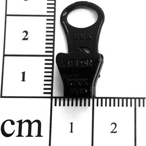 YKK VISLON® 3VS valuvetoketjun lukkiutuva kelkka