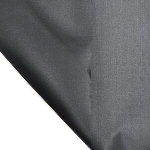 Kudottu UHMWPE kangas, 130 g/m², TPU pinnoitettu, Musta (7290)