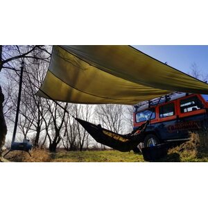 Bushmen Travel Gear Bushmen Thermo Tarp 4x4 sadekatos 1350 grammaa