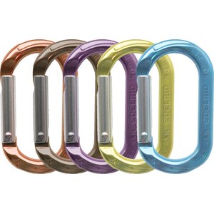 Mini-0 Wiregate Accessory Carabiner, Blue