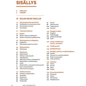 Vaellusvarusteet -kirja