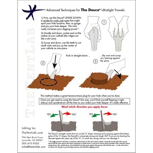 The Deuce #2 Backpacker's Ultralight Trowel