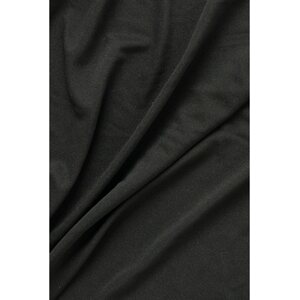 Polyester Sports Fabric, 175 cm Wide, Black (8241)