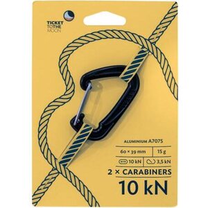 Ticket To The Moon Mini Carabiner 10 kN, per piece