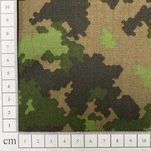 Cooltex 3 Polycotton in M05 Camouflage, 275 g/m², DWR treated