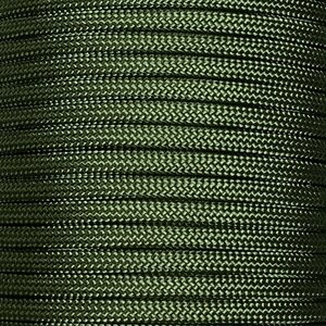 Paracord 550 Type III nailonnyöri, 38 väriä, Sammaleenvihreä (331)