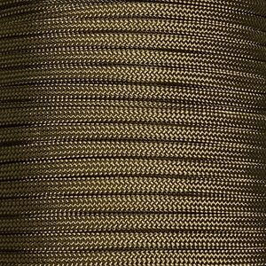 Paracord 550 Type III nailonnyöri, 38 väriä, Vihertävän ruskea pronssi (060)