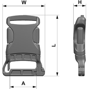 Woojin Plastics Pikakorjaussolki Safety QA Champion 25 mm