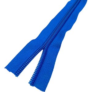 8C Coil Zipper Tape by the Meter, Blue (918), Bargain batch: unused old stock