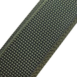 Vahva ripsinauha/kanttinauha PES 20 mm IRR, Armeijavihreä, NIR yhteensopiva (luonnolliset värit myös valonvahvistimien läpi katsottuna)