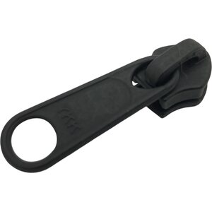 Non-Lock Slider for 8C Coil Zipper, Matt Black, YKK 8C DF3L X6