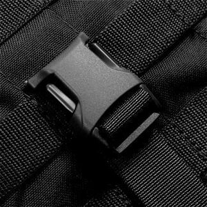 Woojin Plastics Clip on Webbing Buckle for 25 mm webbing (Molle 4Way Champion)