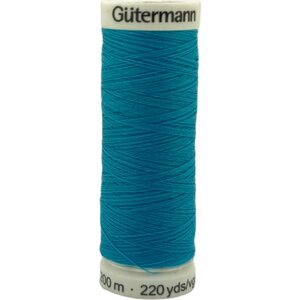 #100 polyesterilanka 200 m, 736 - Syaaninsininen