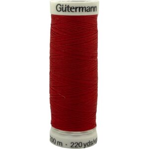 Guetermann #100 Polyester Thread 200 m, 46 - Dark red