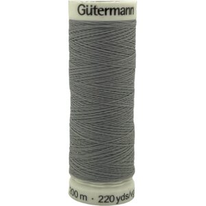 Guetermann #100 Polyester Thread 200 m, 40 - Light Gray