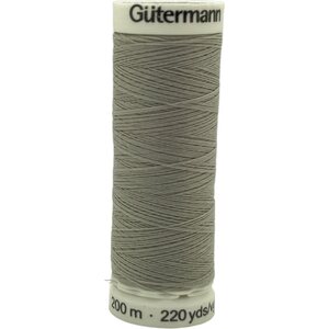 Guetermann #100 Polyester Thread 200 m, 38 - Light Grey