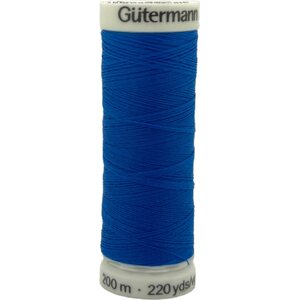 #100 polyesterilanka 200 m, 322 - Sininen