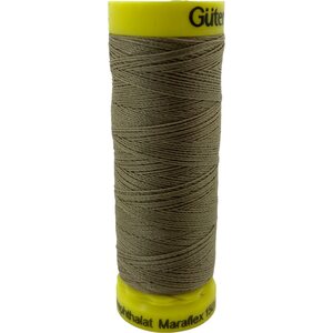 Guetermann Maraflex #120 Stretch thread 100 m, 199 - Light Brown Grey