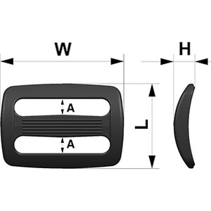 Woojin Plastics Slip Lock 15 mm
