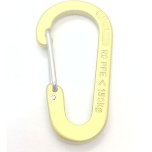 Micro 3 Wiregate Accessory Carabiner 62 mm, Yellow