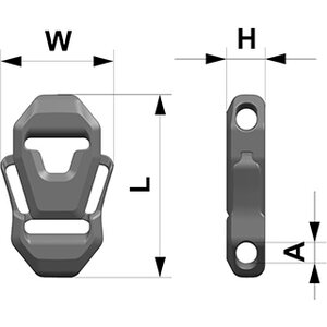 Woojin Plastics Small Buckle for Cords