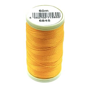 Coats Nylbond #60, Strong Bonded Nylon Thread In 56 Colors, 6845 - Yellowish Orange
