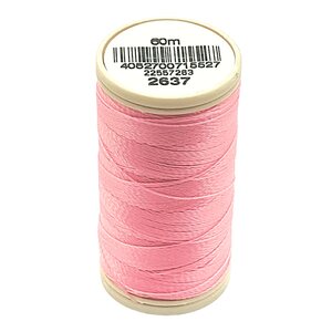 Coats Nylbond #60, Strong Bonded Nylon Thread In 56 Colors, 2637 - Pink