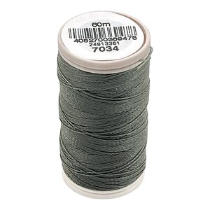 Coats Nylbond #60, Strong Bonded Nylon Thread In 56 Colors, 7034 - Greyish Green