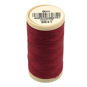 Coats Nylbond #60, Strong Bonded Nylon Thread In 56 Colors, 9641 - Wine Red