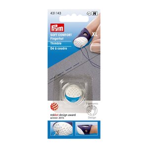 Ergonomic Thimble, Blue, XL, Prym 431143